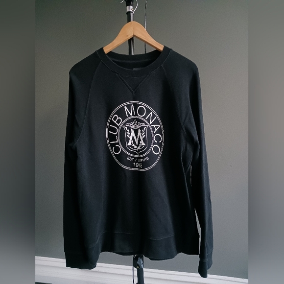 Club Monaco Other - Club Monaco Black Sweatshirt Size L